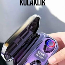 Mey İthalat® Bluetooth Kulaklık ANC Özelliği Yüksek Ses Kaliteli Uzun Pil Ömrü