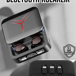 Mey İthalat® Bluetooth Kulaklık Bluetooth Bağlantılı Powerbankli Yeni Nesil Kulaklık