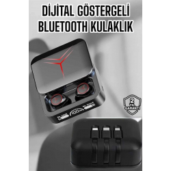 Mey İthalat® Bluetooth Kulaklık Bluetooth Bağlantılı Powerbankli Yeni Nesil Kulaklık