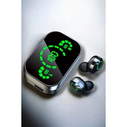 Mey İthalat® Bluetooth Kulaklık Çift Telefon Desteği ve Suya Dayanıklı Powerbankli