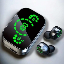 Mey İthalat® Bluetooth Kulaklık Çift Telefon Desteği ve Suya Dayanıklı Powerbankli