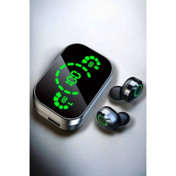 Mey İthalat® Bluetooth Kulaklık Çift Telefon Desteği ve Suya Dayanıklı Powerbankli