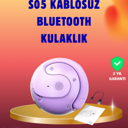 Mey İthalat® Bluetooth Kulaklık – IPX4 Sertifikalı Suya Dayanıklı Spor Modeli