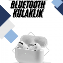 Mey İthalat® Bluetooth Kulaklık Kulak İçi Silikonlu Stereo Yüksek Ses Kaliteli Dokunmatik