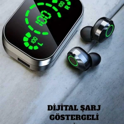 Mey İthalat® Bluetooth Kulaklık Mikrofonlu Dokunmatik Kontrol ANC Özelliği