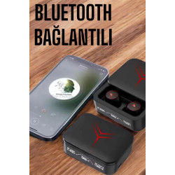 Mey İthalat® Bluetooth Kulaklık Powerbank Özelliği Yüksek Ses Kaliteli TWS Kulaklık