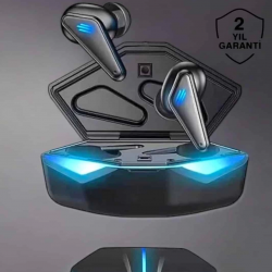 Mey İthalat® Bluetooth Oyuncu Kulaklığı Led Işıklı Kablosuz ANC Özelliği