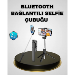 Mey İthalat® Bluetooth Selfie Çubuğu – Kablosuz, Hafif ve Yüksek Çözünürlüklü Çekim İçin