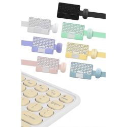 Mey İthalat® Bluetooth Touchpad Klavye 10.9 inch Kablosuz Wifi Q Klavye Slim