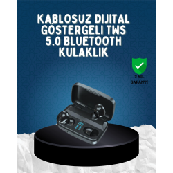 Mey İthalat® Bluetooth V5.0 Teknolojili Parmak Dokunmatik Kontrol Kulaklık Seti
