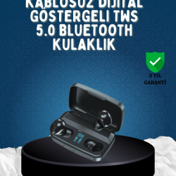 Mey İthalat® Bluetooth V5.0 Teknolojili Parmak Dokunmatik Kontrol Kulaklık Seti