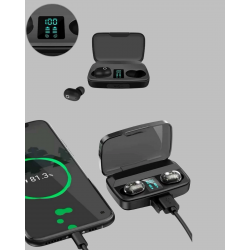 Mey İthalat® Bluetooth V5.0 Teknolojili Parmak Dokunmatik Kontrol Kulaklık Seti