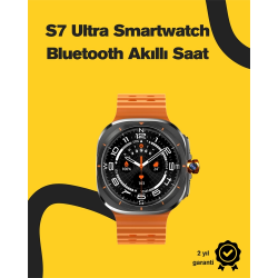 Mey İthalat® Bluetooth ve Sesli Görüşme Özellikli Akıllı Saat | 2" Ekran | 400 mAh Batarya