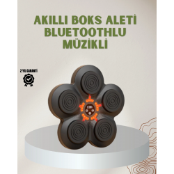 Mey İthalat® Bluetoothlu Akıllı Boks Antrenman Cihazı Işıklı Hedefli Kardiyo ve Fitness Aleti