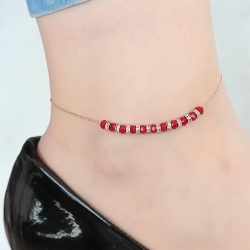 Mey İthalat® Bordo Miyuki Taşlı Hal Hal