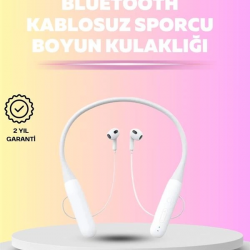 Mey İthalat® Boyun Askılı Kulaklık – 100 Saat Kullanım Süresi, Ergonomik Tasarım