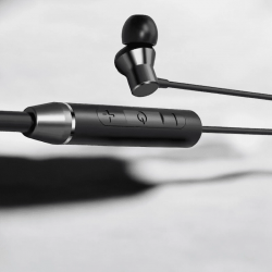 Mey İthalat® Boyun Bantlı Kablolu Kulaklık ANC Özelliği Uzun Şarj Süreli Sporcu Kulaklığı 100 saat