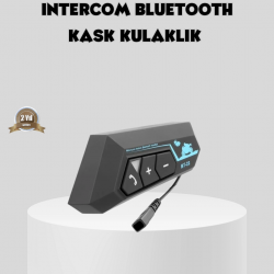 Mey İthalat® BT22 Kask İçi Bluetooth Kulaklık Hızlı Eşleşme ve Gürültü Önleyici Mikrofon