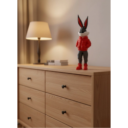 Mey İthalat® Bugs Bunny Büyük Boy Figür 10×34 cm Salon Dekoru