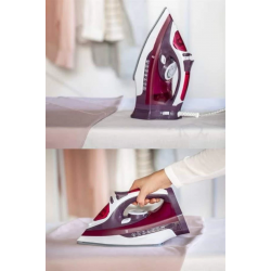 Mey İthalat® Buharlı Kablolu Ütü 2200 Watt Kireçlenme Önleyici Şok Buharlı