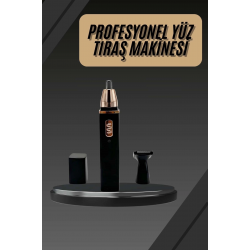 Mey İthalat® Burun Kulak Kıl Tüy Temizleme Ve Tıraş Makinesi Mini Paslanmaz Çelik