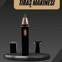 Mey İthalat® Burun Kulak Kıl Tüy Temizleme Ve Tıraş Makinesi Mini Paslanmaz Çelik