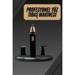 Mey İthalat® Burun Kulak Kıl Tüy Temizleme Ve Tıraş Makinesi Mini Paslanmaz Çelik