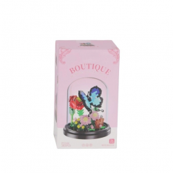 Mey İthalat® C7725-P2344 FANUSLU ÇİÇEK BRİCKS