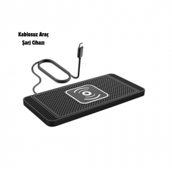Mey İthalat® C9 Manyetik Kablosuz Şarj Ped
