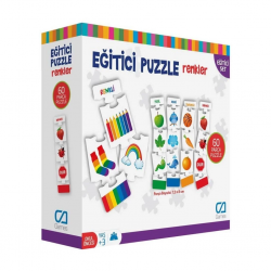 Mey İthalat® CA.5029 EĞİTİCİ PUZZLE RENKLER