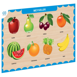 Mey İthalat® CAAHS-3206 AHŞAP MEYVELER BUL-TAK