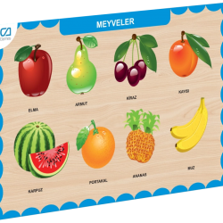 Mey İthalat® CAAHS-3206 AHŞAP MEYVELER BUL-TAK