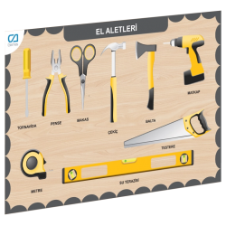 Mey İthalat® CAAHS-3210 AHŞAP EL ALETLERİ BUL-TAK