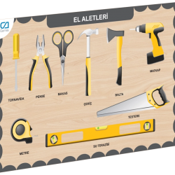 Mey İthalat® CAAHS-3210 AHŞAP EL ALETLERİ BUL-TAK