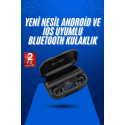 Mey İthalat® Çağrı Cevaplayabilen Akıllı Saat 5.2 Bluetooth Bağlantılı Gaming Kulaklık