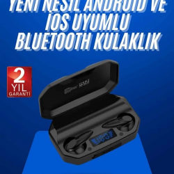 Mey İthalat® Çağrı Cevaplayabilen Akıllı Saat 5.2 Bluetooth Bağlantılı Gaming Kulaklık