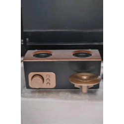 Mey İthalat® Çalar Radyo Müzik Kutusu Nostaljik Hoparlör Speaker
