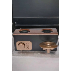 Mey İthalat® Çalar Radyo Müzik Kutusu Nostaljik Hoparlör Speaker