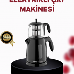 Mey İthalat® Cam Demlikli 20 Bardak Kapasiteli Elektrikli Çaycı