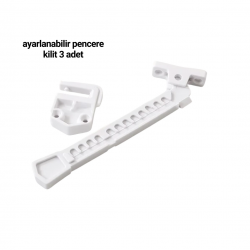 Mey İthalat® CAM EMNİYET KİLİDİ 3LÜ