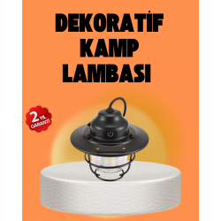 Mey İthalat® Çam Kozalağı Şekilli Retro Kamp Gece Lambası