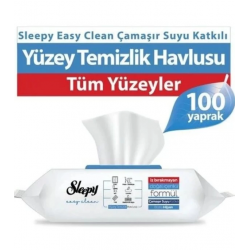 Mey İthalat®   Çamaşır Suyu Katkılı Yüzey Temizleme Havlusu 100 Adet