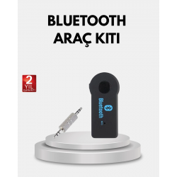 Mey İthalat® Car Bluetooth AUX Oto MP3 Player Kablosuz Müzik ve Görüşme Cihazı
