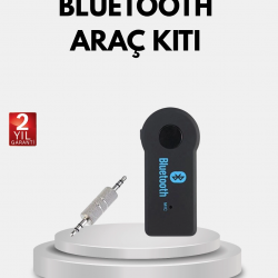 Mey İthalat® Car Bluetooth AUX Oto MP3 Player Kablosuz Müzik ve Görüşme Cihazı
