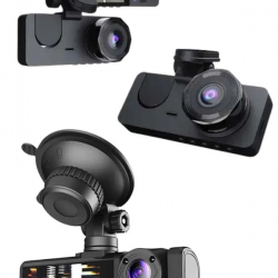 Mey İthalat® CarPlay Fotoğraf ve Video Kaydedici Araç İçi Kamera Ekranlı