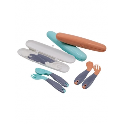 Mey İthalat®  Çatal Kaşık Saklama Kabı 704 Gri