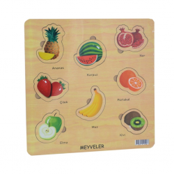 Mey İthalat® CC Oyuncak, Memo 32x32 Eğitici Şekiller - 6 orti