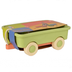 Mey İthalat® Çek Çek İlk Vagonum Araba Yeşil