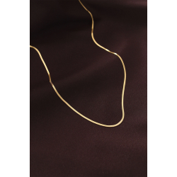 Mey İthalat® Çelik Gold Renk 60 cm İnce İtalyan Zincir Kolye