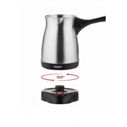 Mey İthalat® Çelik Kahve Makinesi Cezve 800 Watt Paslanmaz Çelik Türk Kahvesi Makinesi